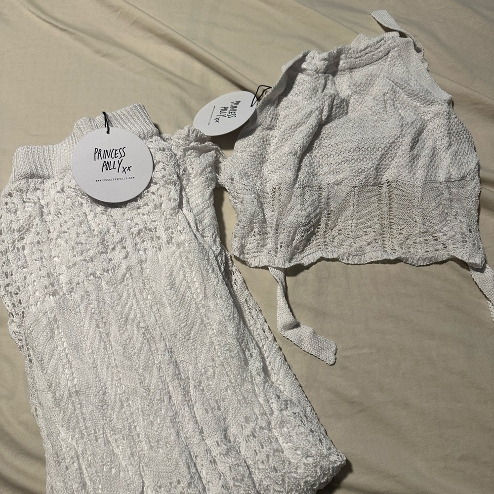 Princess Polly matching white set